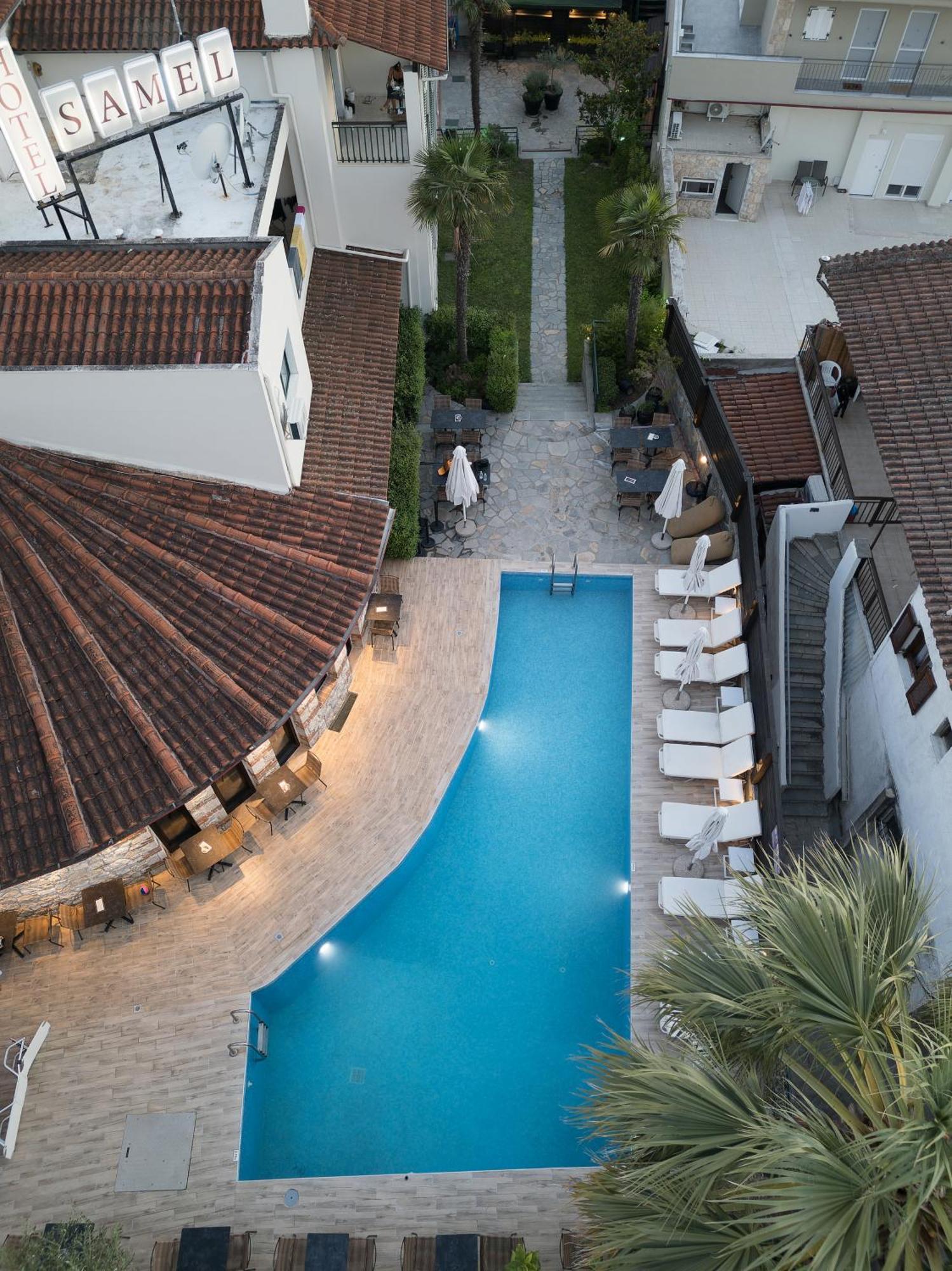 Samel Hotel Siviri Exterior foto