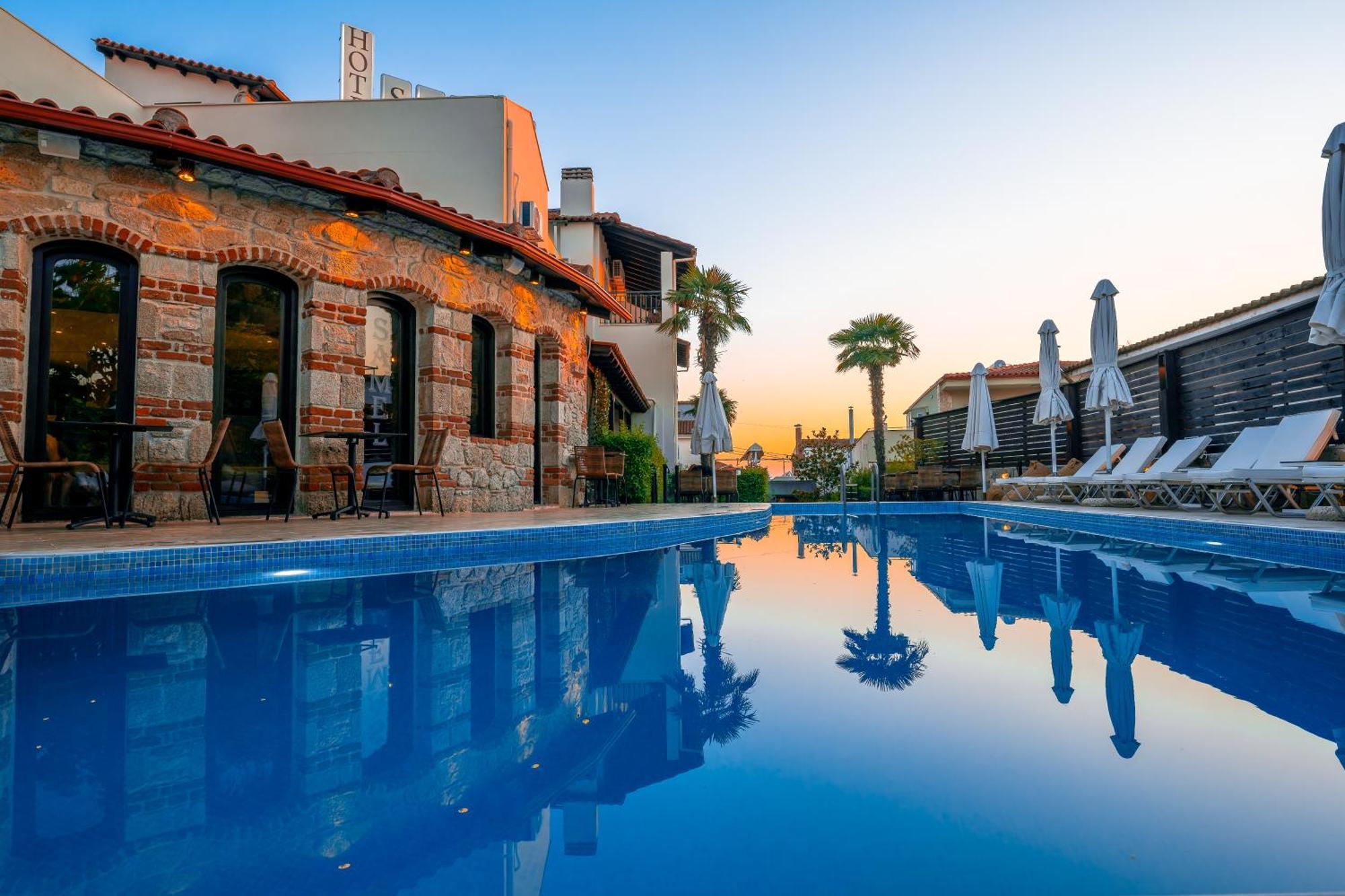 Samel Hotel Siviri Exterior foto